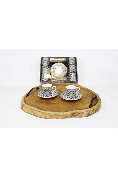 EvimShopping Kahve Fincanı 12 Parça (MAVİ)