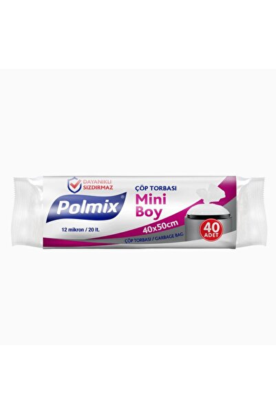 Polmix ÇÖP TORBASI MİNİ BOY 40X50