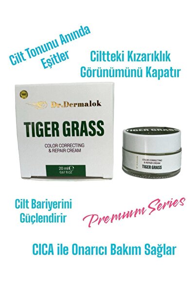 Dr.Dermalok TIGER GRASS Ton Eşitleyici Yoğun Onarıcı Yatıştırıcı Kızarıklık K...