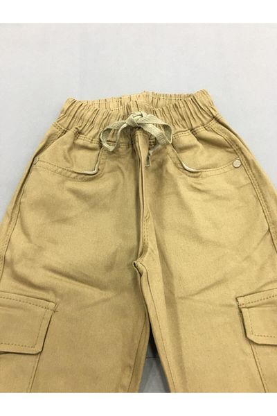 vyloo Elastic Cargo Pants for Kids