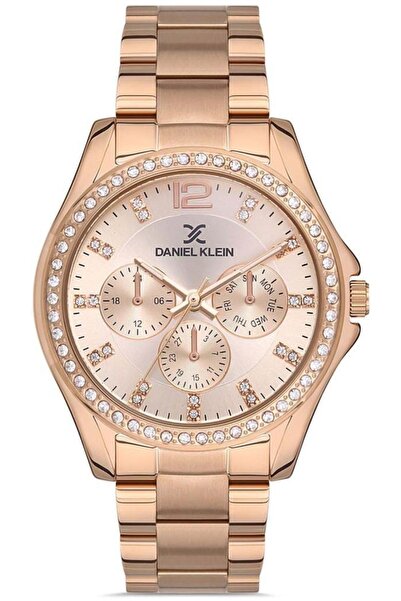 Daniel Klein Dk102-edk.1.10111-3 Rose Gold Kol Saati