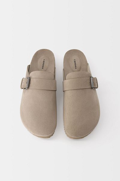 Bershka Clogs with buckle detail