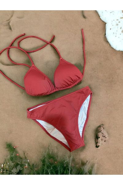 MGEStore Brazilian Triangle String Bikini Set (with sunscreen gift)