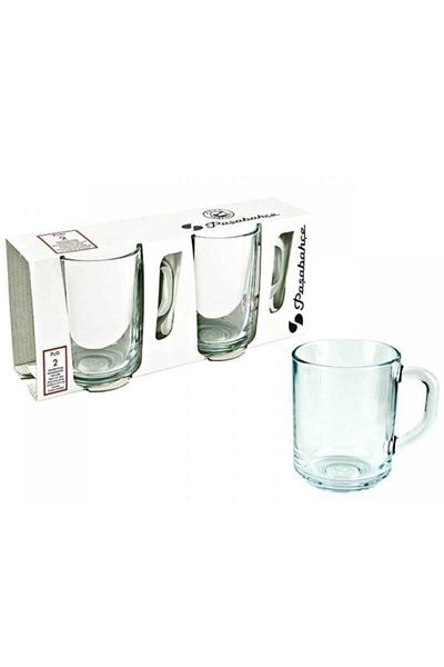 Paşabahçe 55029 زجاج فرك بمقبض 250 سم مكعب 2 Li 036oa
