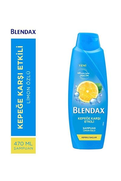 Blendax Lemon Extract 4 X 470 MlEffective Anti-Dandruff Shampoo