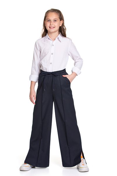 LAPINKOD Girl - Lace-Up Elastic Waist Trousers