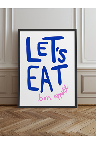 HOMEPACK Tekli Çerçeveli Tablo Poster Tablo TK/715