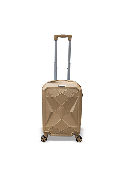 Coral High Diamond Abs Latte Küçük Boy Valiz 16631