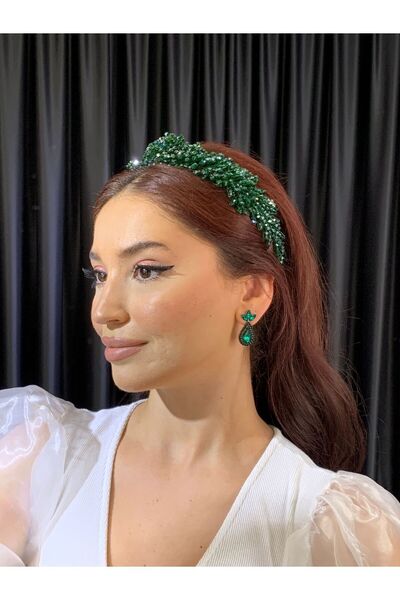 BEYOĞLU NİŞANTAŞI Αξεσουάρ μαλλιών με κρυστάλλινες χάντρες St801