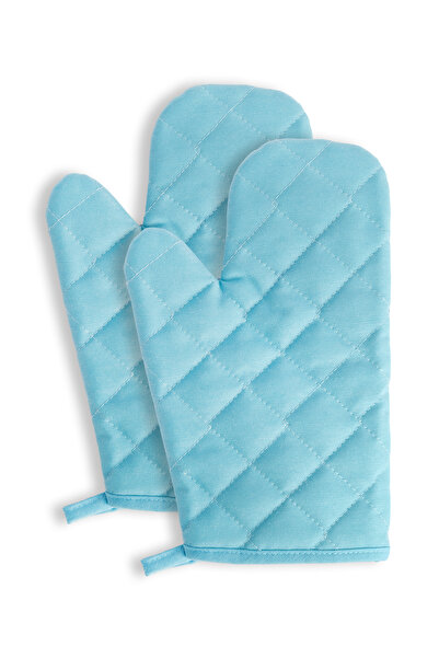 sevilya مجموعة قفازات فرن مقاومة للحريق والحرارة مكونة من قطعتين