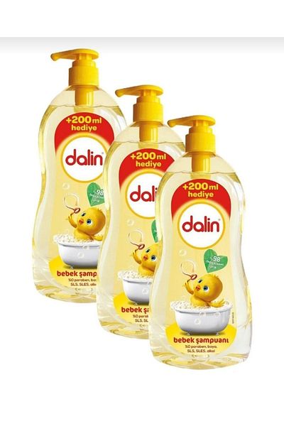 Dalin DALIN baby shampoo 700 ml 3 pieces