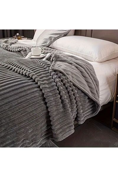 baladı home ev tekstil home collection High Quality Blanket - Single and Double Personality, Soft and Perfect, 1 Piece, Two Sizes Can Choose