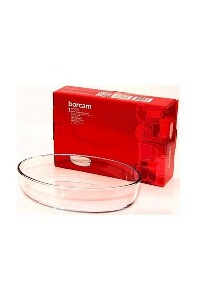 Paşabahçe 59084 Borcam Oval Oven Tray 1550 Cc