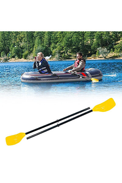 BESTWAY 3 Parça Şişme Bot Küreği Takımı 124 cm  62015 Raft Boat Double Paddles