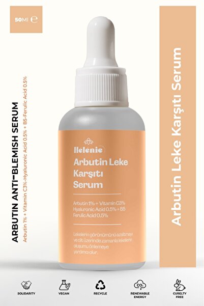 Aydınlatıcı Ve Leke Karştı Arbutin Cilt Bakım Serumu 30 Ml