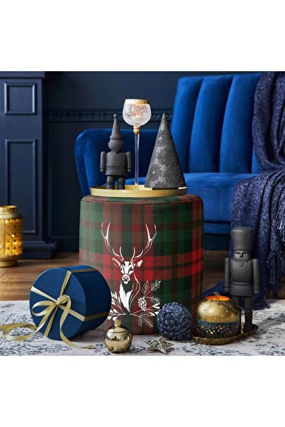 Adawall Puf403 Tartan Geyiği Puf