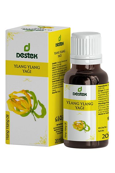 Destek Ylang Ylang Oil - 20 Ml Distilled