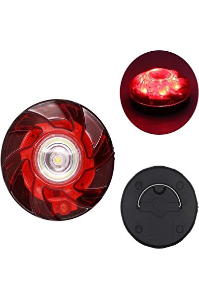 gaman Araç İş Makinesi Acil Durum İkaz Lambası Pilli 6 Mod Fener Özelliği Su Geçimez Güçlü Mıknatıslı