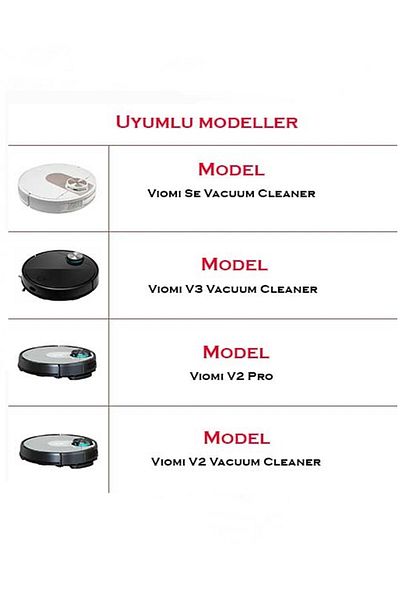 ibrush Viomi V2 Pro - Compatible Mop Fiber Cloth Set of 2