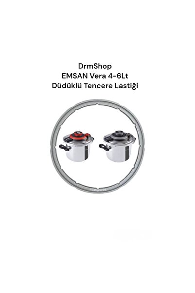 shopdrm Drm- EMSAN Vera 4-6 متوافق مع طنجرة الضغط المطاطية بجودة A++