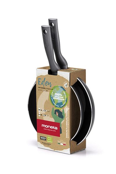 moneta Eden Recycled 24-28 Cm Pan Set