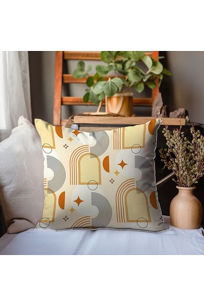 Else Dekor 43x43cm Διπλής Όψης Ψηφιακή Εκτύπωση Μινιμαλιστική Μαξιλαροθήκη Ριχτάρι