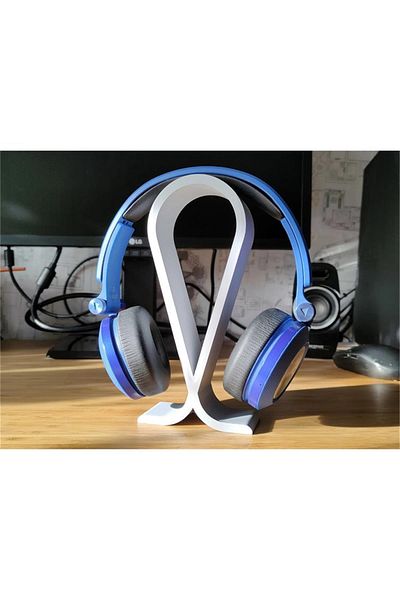 GENCAX White Headphone Holder - Headphone Stand