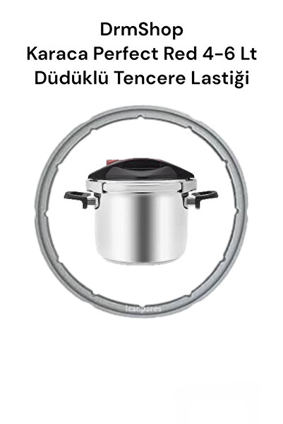 shopdrm Karaca Perfect Red Pressure Cooker Set 4-6Lt Compatible Pressure Cook...