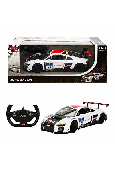 Rastar 1:14 Uzaktan Kumandalı Araba Audı R8 Lms 2.4 Ghz Işıklı Beyaz