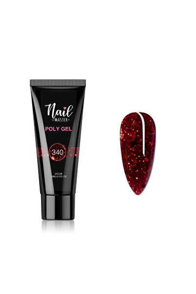 Nail Master No 340 Tırnak Uzatma Poly Jel 15ml
