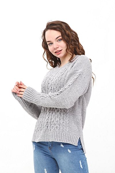 ilmek Pulover tricotat Boucle Knitwear pentru damă 4376