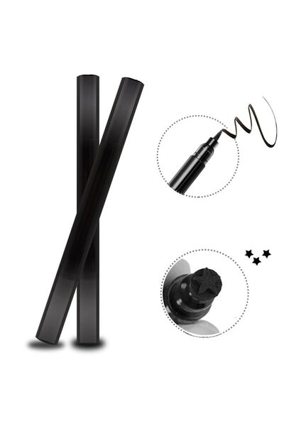 ALAN COSMETİCS Çift Uçlu Yıldız Baskılı Eyeliner Kalem