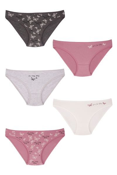 DOMİKİDS Chiloți din bumbac pentru fete Domikids, pachet de 5