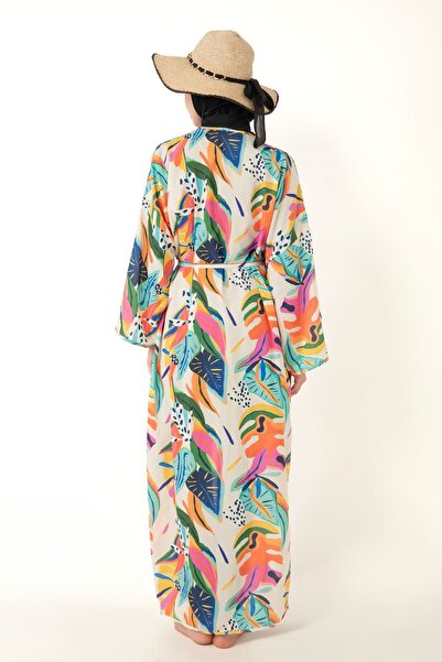 medipek Hijab Swimsuit - Pareo Kimono Kaftan με σχέδια