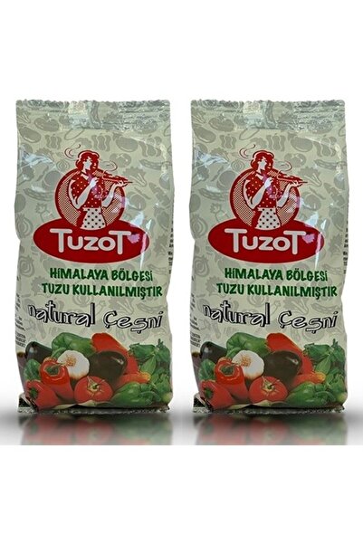 TUZOT 2'li Set Natural Baharat Sebze Çeşnisi 170 gr