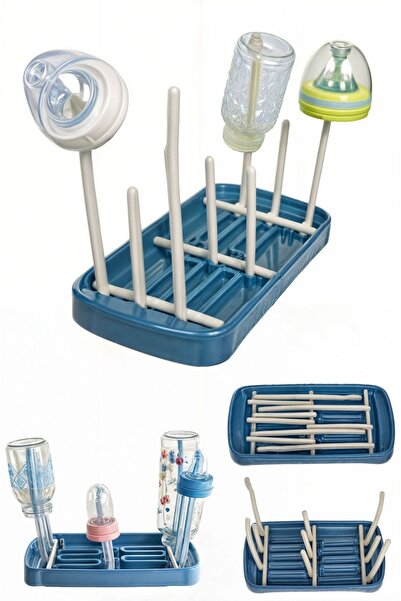 Vivart Taşınabilir Çok Amaçlı Biberon Emzik Kurutucu Kurutmalık Bebek Çocuk Sağlığı  Bulaşıklık Kurutma