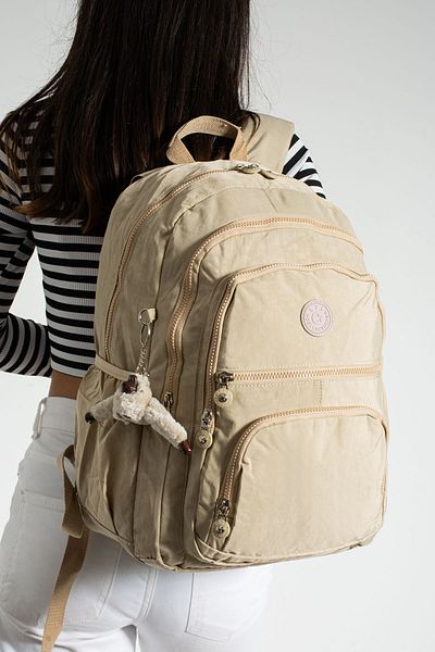Çanta Trend Mega Size Ultra Light - Large Volume School Travel Backpack with Monkey Gift