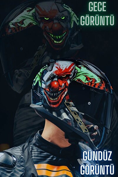 LS2 Rapid 2 Happy Dreams Kask Siyah Vizörlü (CAMLI)