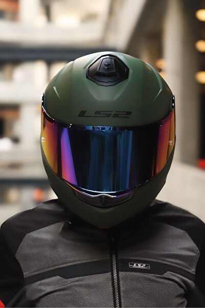 LS2 STROBE 2 MAT YEŞİL KASK