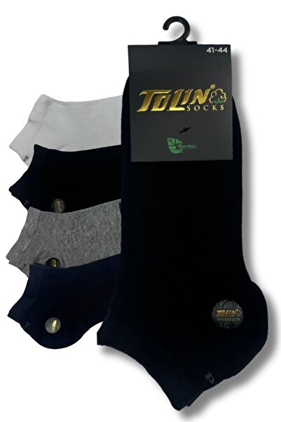 TOLIN Чоловічий комплект шкарпеток з бамбука, 12 пар - кольорові, модель 10534