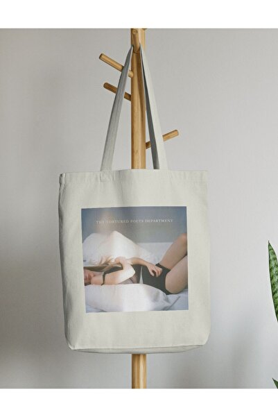 redame حقيبة قماش من سلسلة تايلور سويفت Y2K - غلاف ألبوم قسم The Tortured Poets