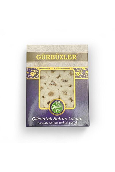 GÜRBÜZLER KURUYEMİŞ GÜRBÜZLER Glutensiz Çikolatalı Sultan Lokum 450g