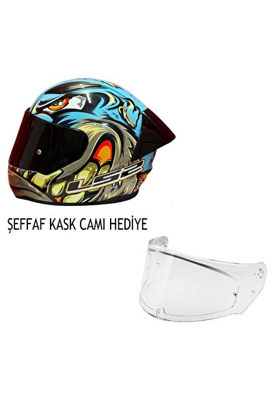 LS2 RAPID 2 NEO MAVİ-MOR KASK ŞEFFAF KASK CAMI HEDİYELİ