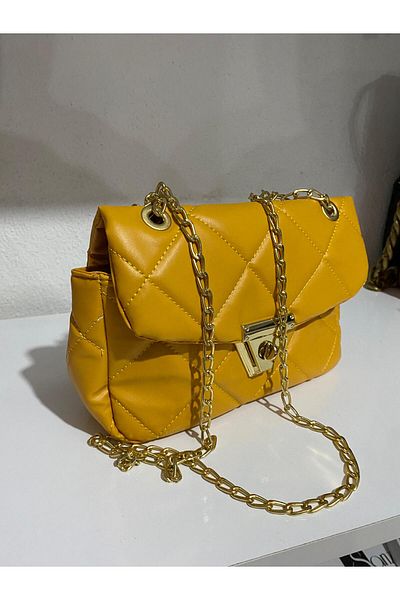 İkizler Leather Patterned SUNİ Bag