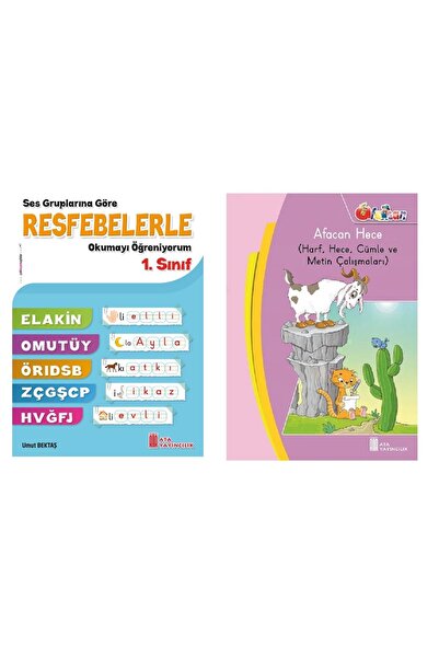 Ata Yayıncılık 1.Sınıfa Hazırlık Afacan Hece + Resfebelerle Okumayı Öğreniyorum