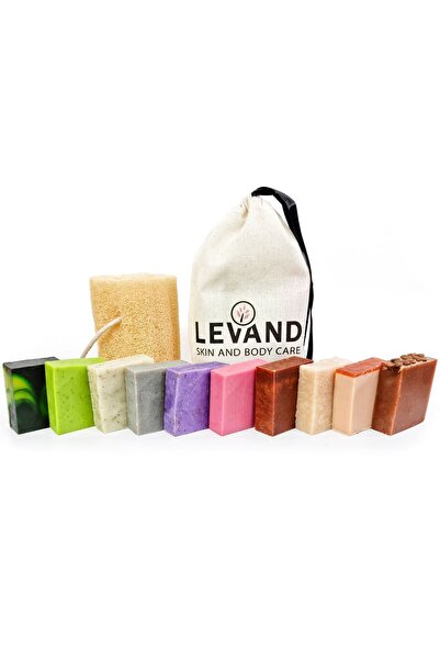 Levand Harmony of Nature sabun hediye seti (10 adet Sabun + Kapak Lif )