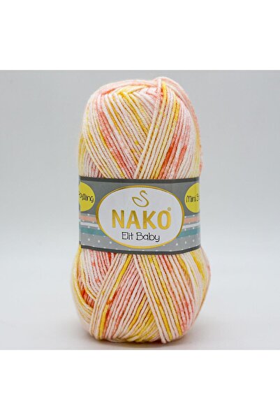 NAKO Elit Baby Mini Batik Anti Pilling El Örgü İpliği - 32430 -