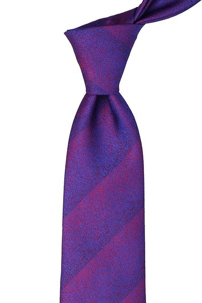 Kravatkolik Men's Blue Sand Patterned Classic Tie - Kk10015