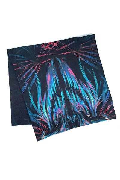 La Pescara Μπαντάνα Owl Navy Blue Bnd80