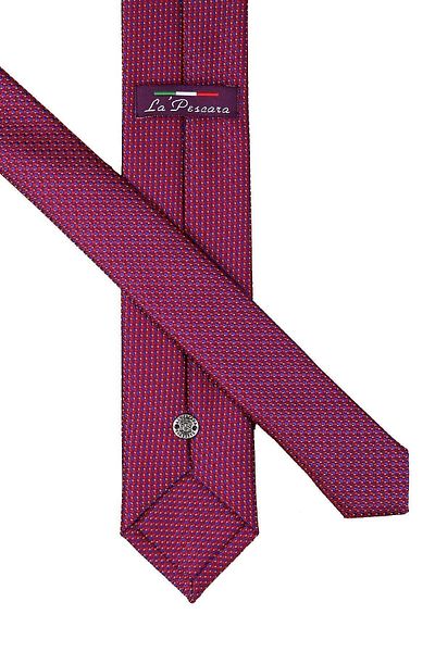 Kravatkolik Red Dot Pattern Slim Tie Sk7333